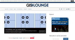 Desktop Screenshot of gislounge.com